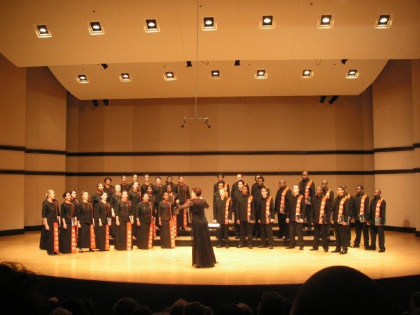 Choir performing in Jacksonville